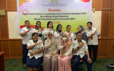 Workshop Penyusunan Penilaian Pengendalian Internal Pelaporan Keuangan dan Penilaian Mandiri Maturitas Sistem Pengendalian Intern Pemerintah
